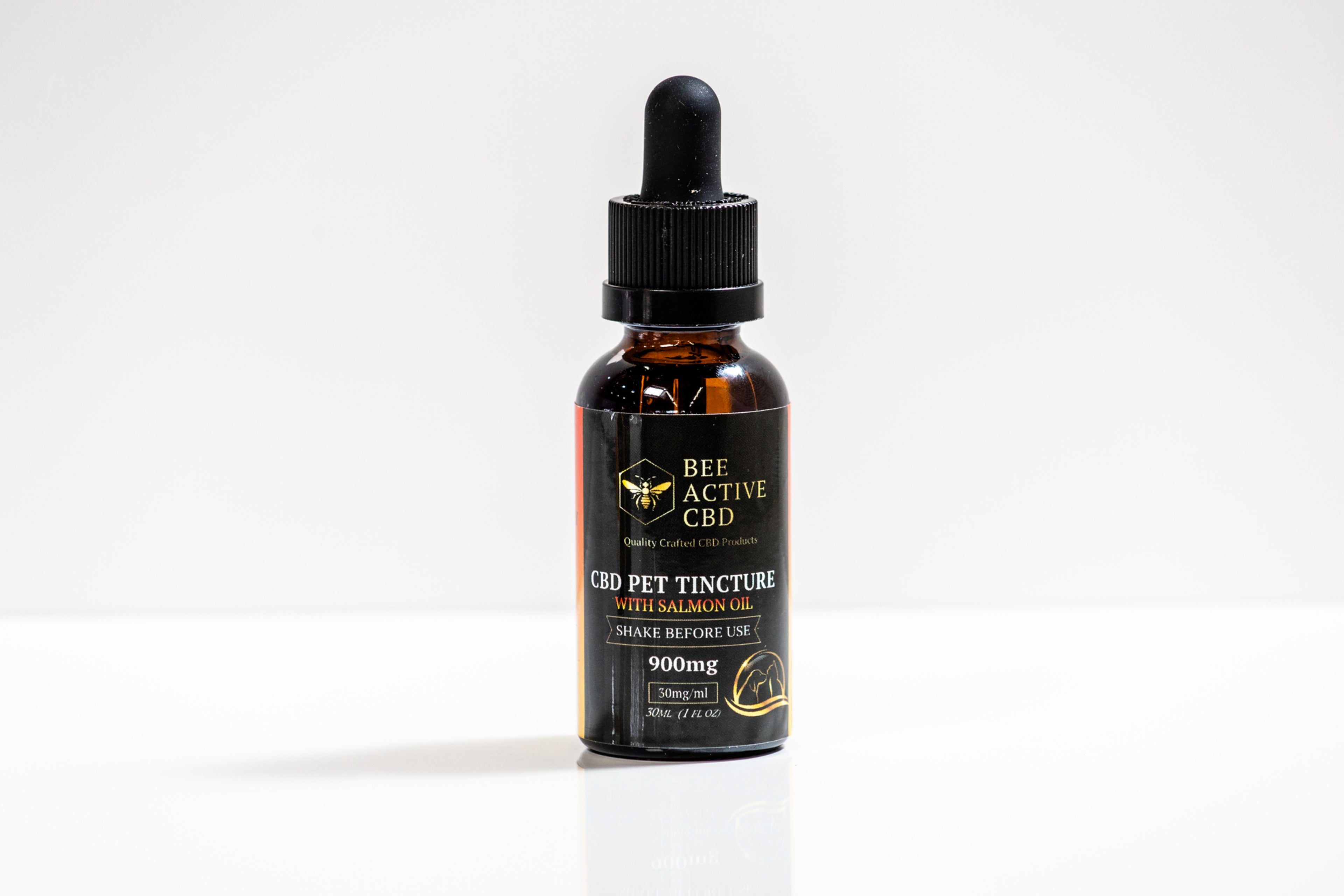 Bee Active CBD Pet Tincture – Salmon Flavor-1