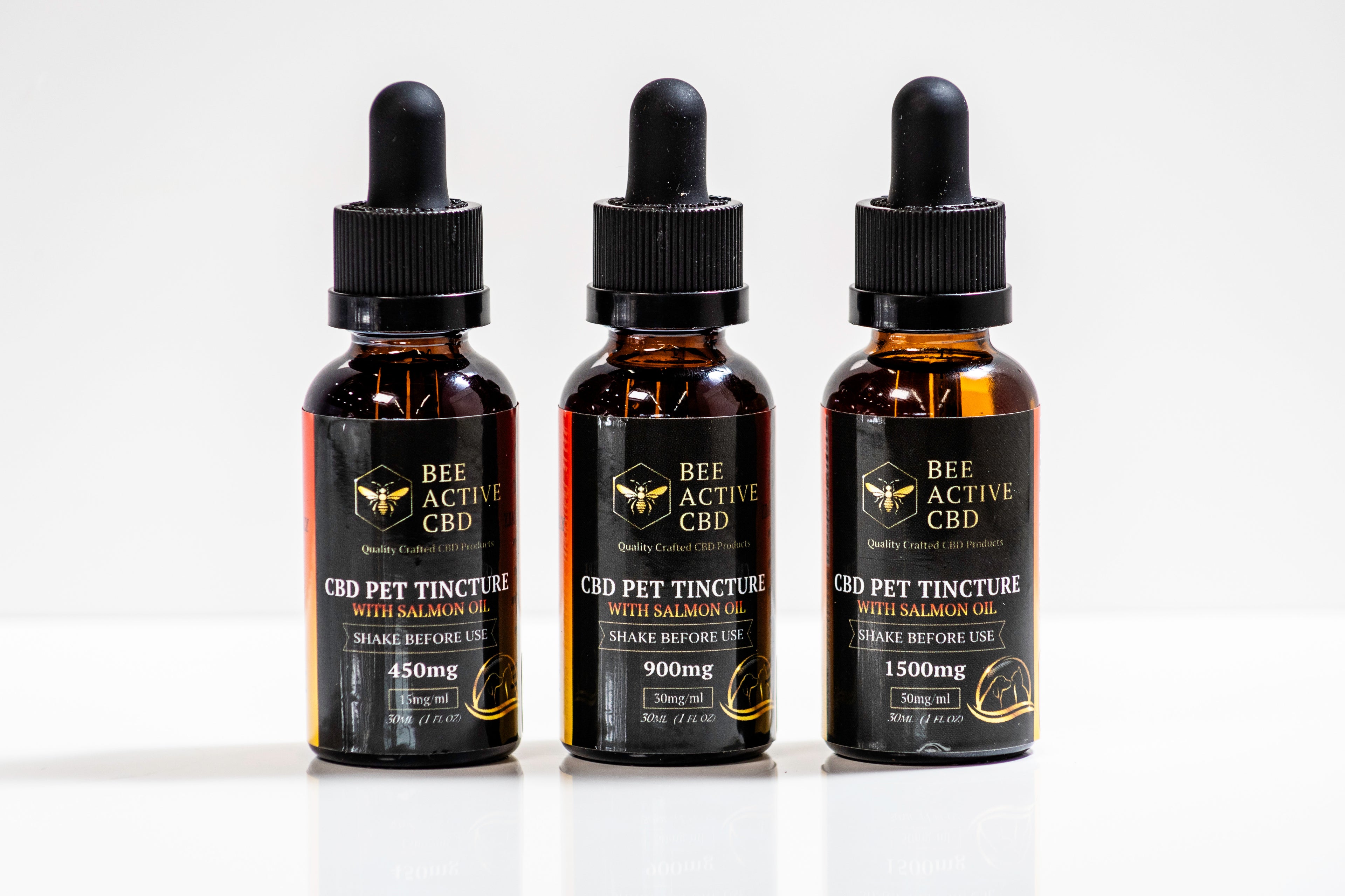 Bee Active CBD Pet Tincture – Salmon Flavor-0