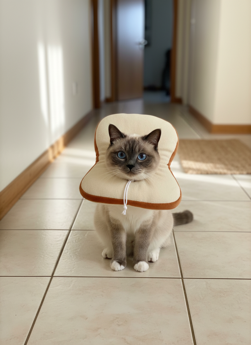 The Recovery Bread Collar – Comfortable Anti-Bite Design