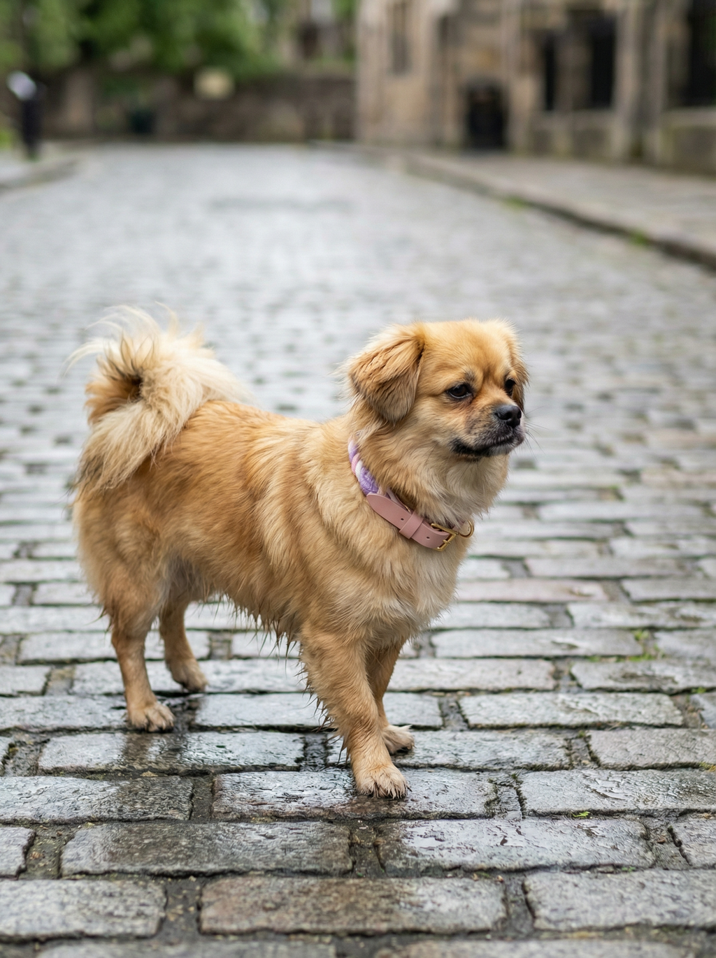 Luxe Royal Leather Rope Collar – Daydream