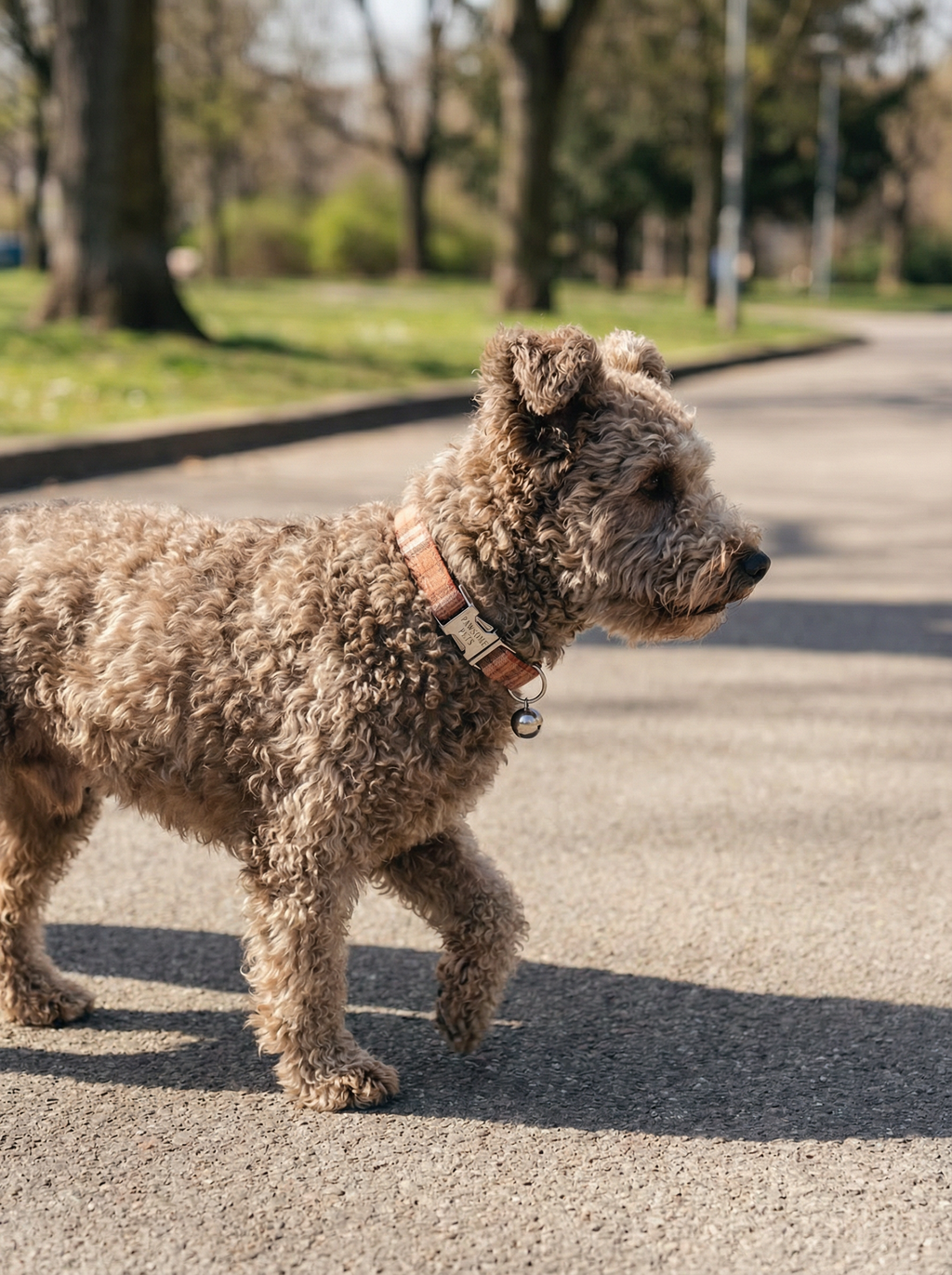 Collar – A Tad of Red Plaid