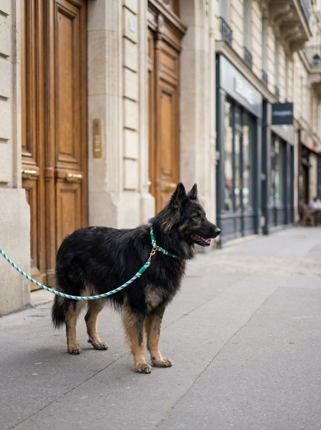 Dog Rope Leash & Collar Set – Forest Love