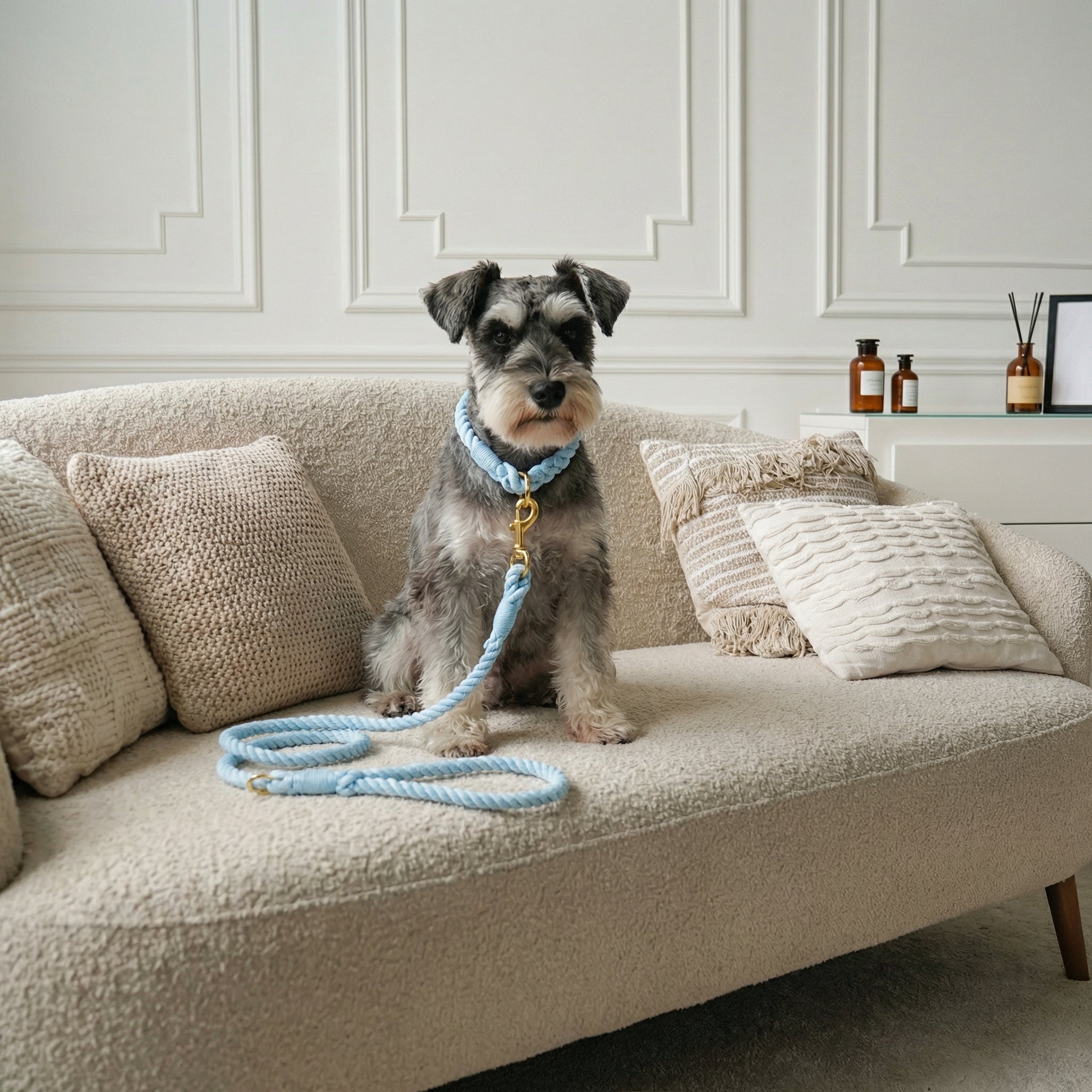 Dog Rope Leash & Collar Set – Blumond