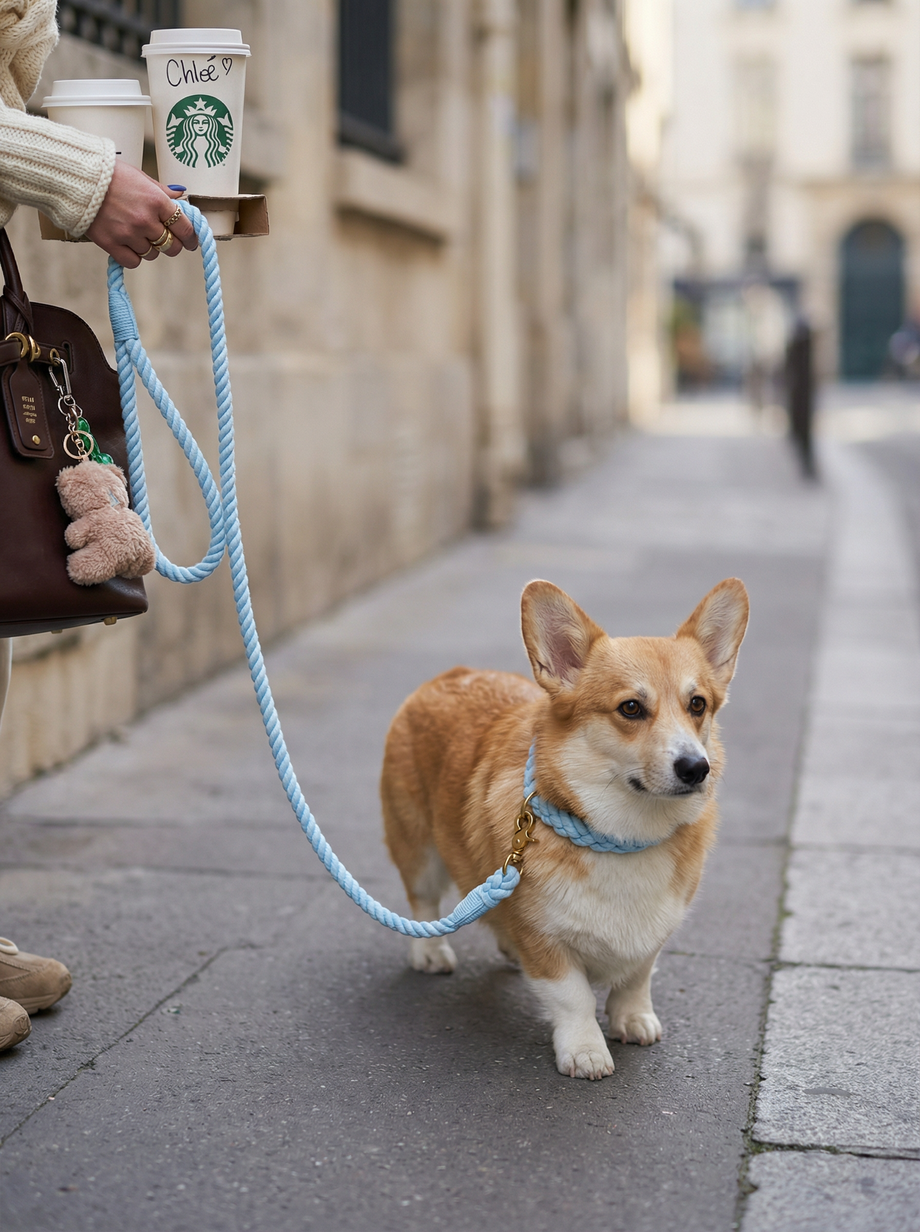 Dog Rope Leash & Collar Set – Blumond
