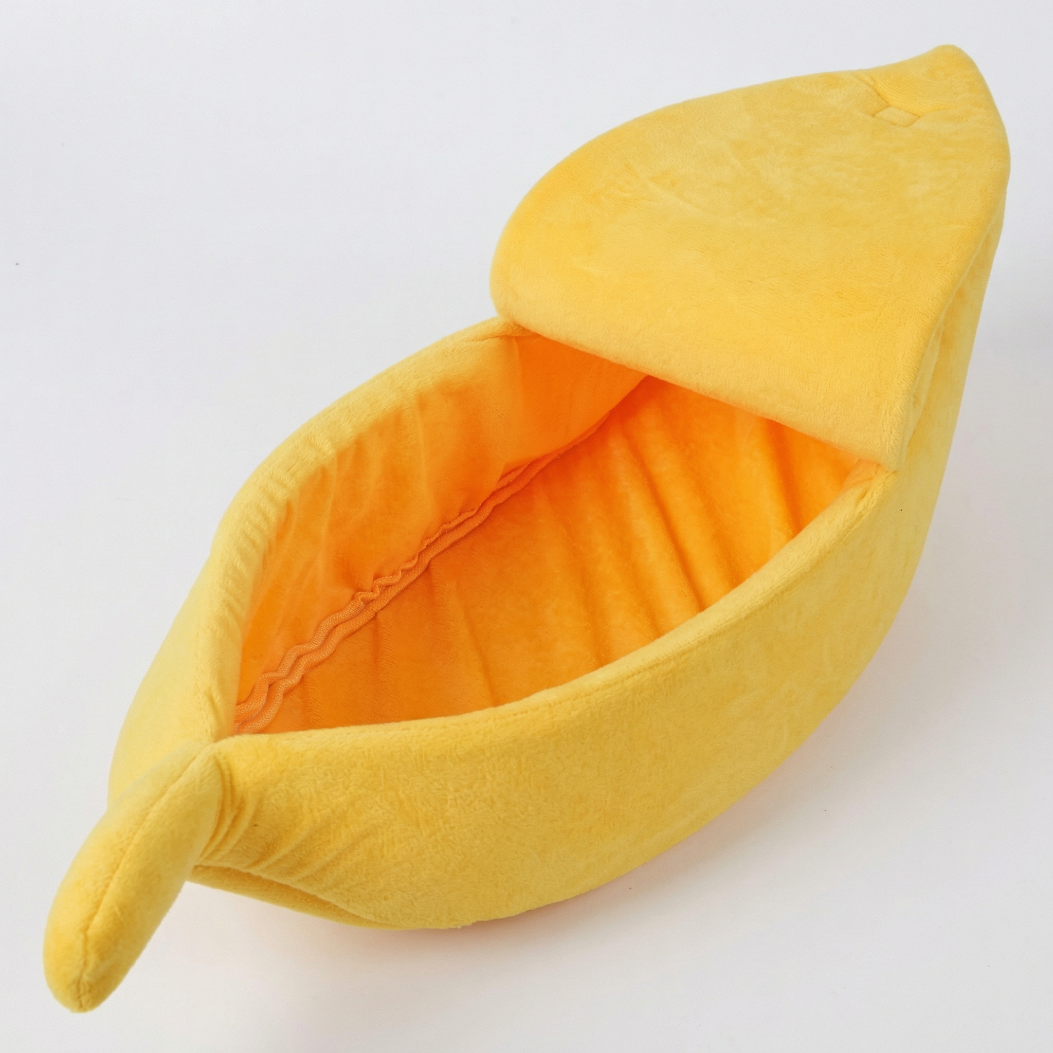 Banana Hideaway Cat Bed