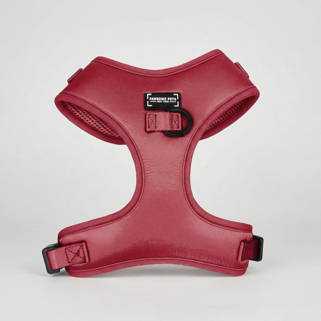 The Adjustable Silk Harness Red