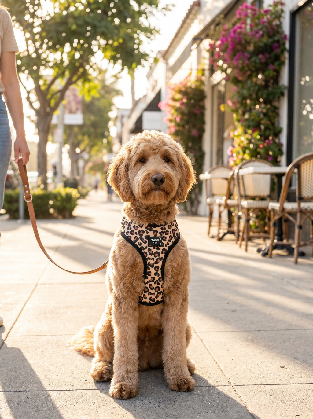 ADJUSTABLE HARNESS - LEOPARD