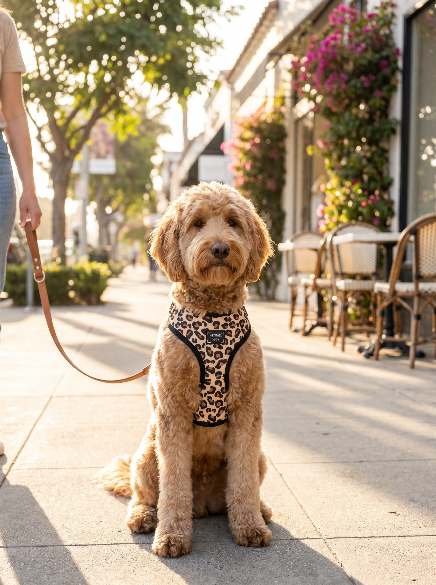 ADJUSTABLE HARNESS - LEOPARD
