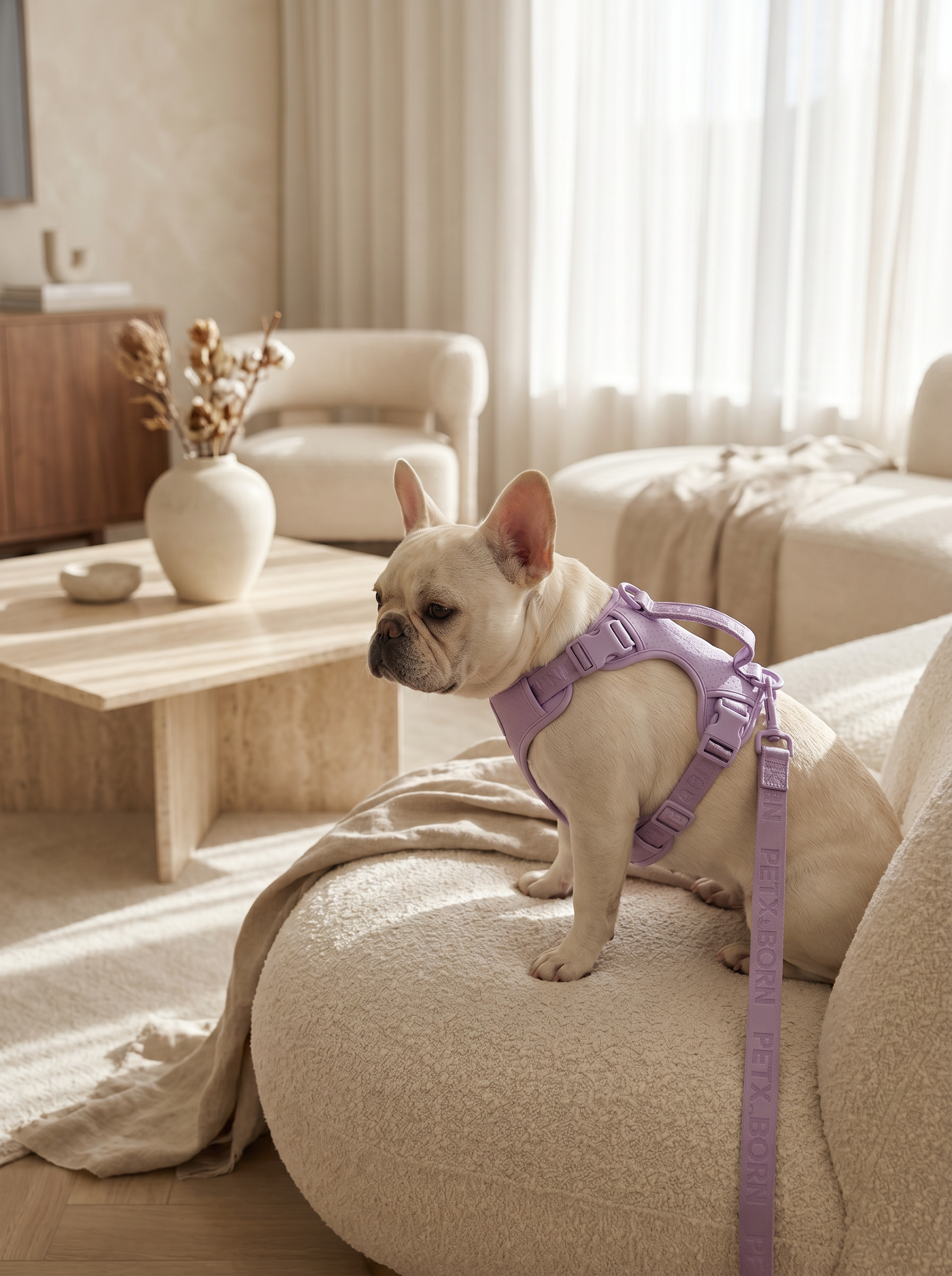 The No-Pull Active Harness – Mint Purple