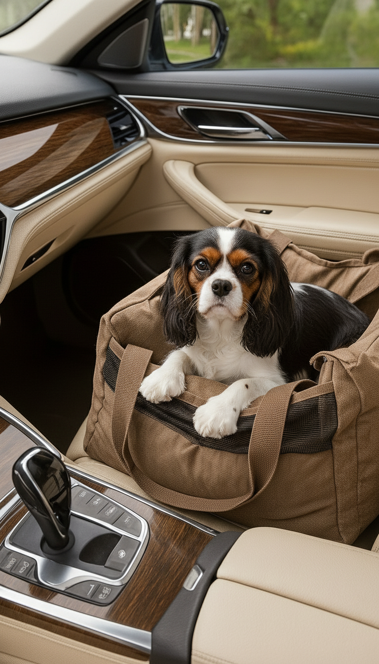 The Puff Guard Car Seat – Camel