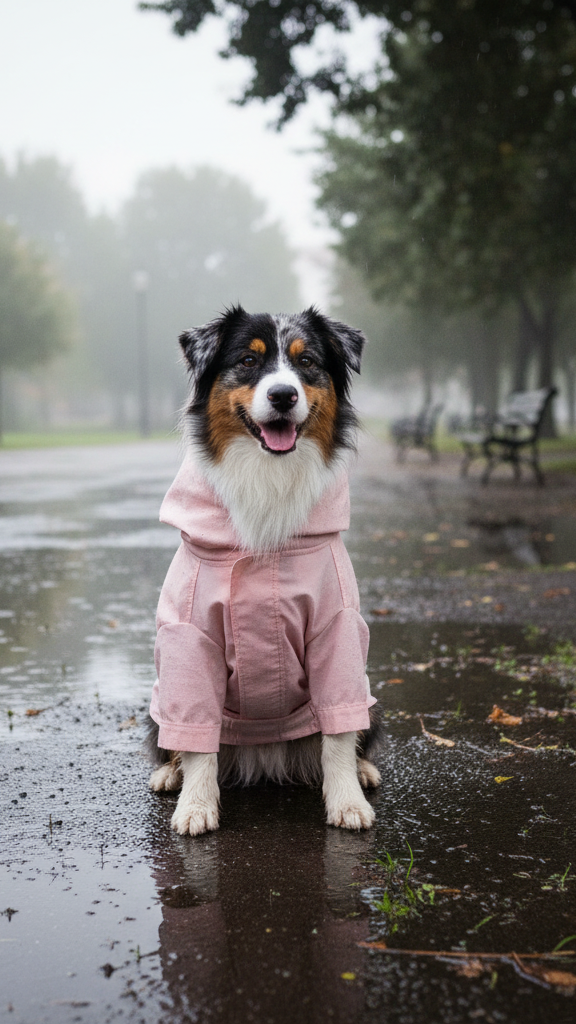 The Tribeca Raincoat – Light Pink