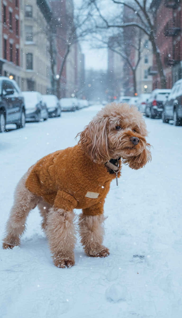 The Eskimo Sweater – Orange