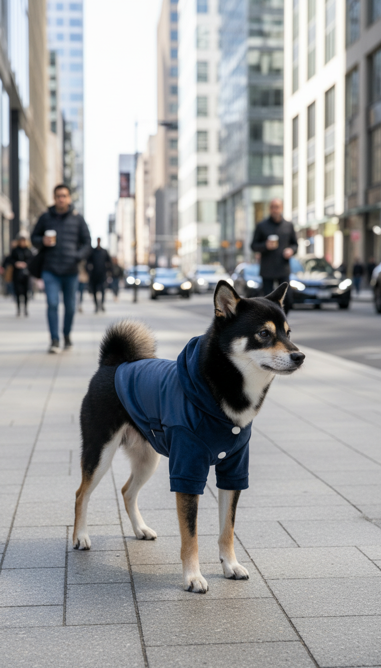 The Huston Hoodie – Midnight Blue