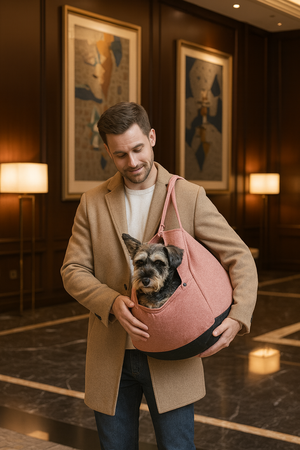 The Puff Guard Car Seat – Pink