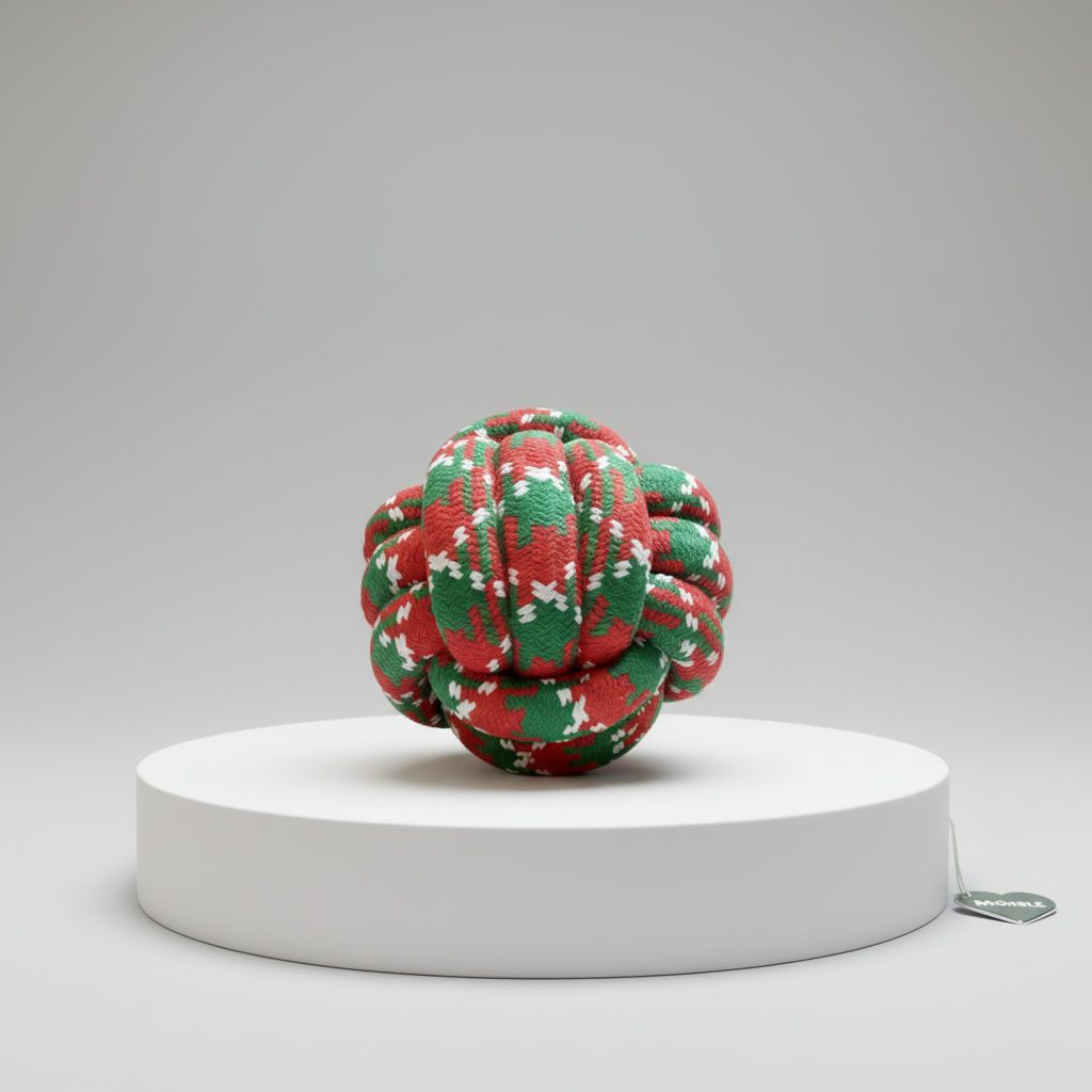 Christmas Jumbo Rope Ball-1